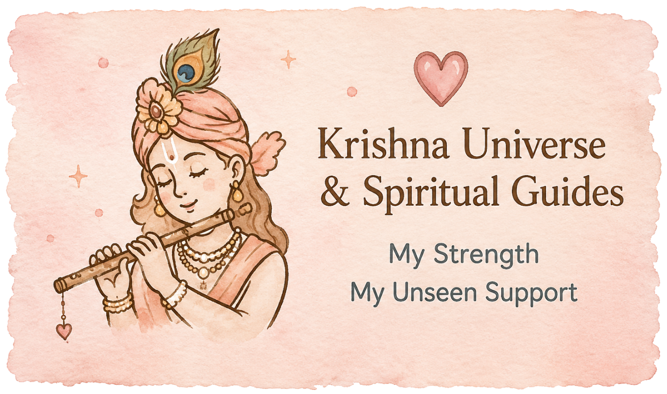 Krishna, Universe and Spiritual Guides: My Strength, My Unseen Support