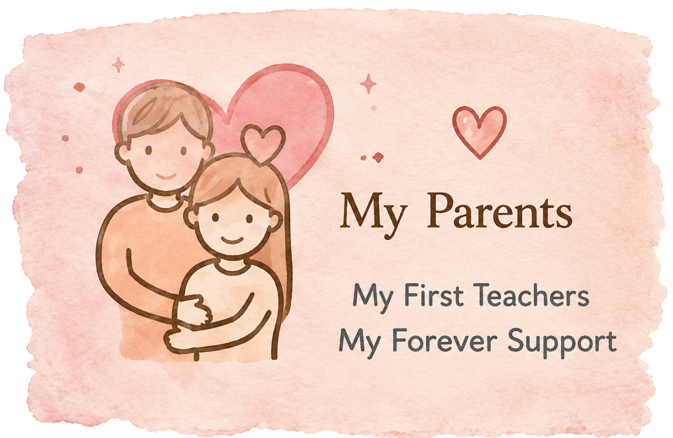 My Parents: My First Teachers, My Forever Support