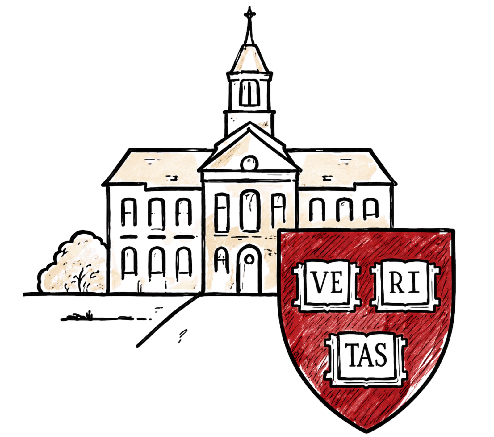 Harvard building icon