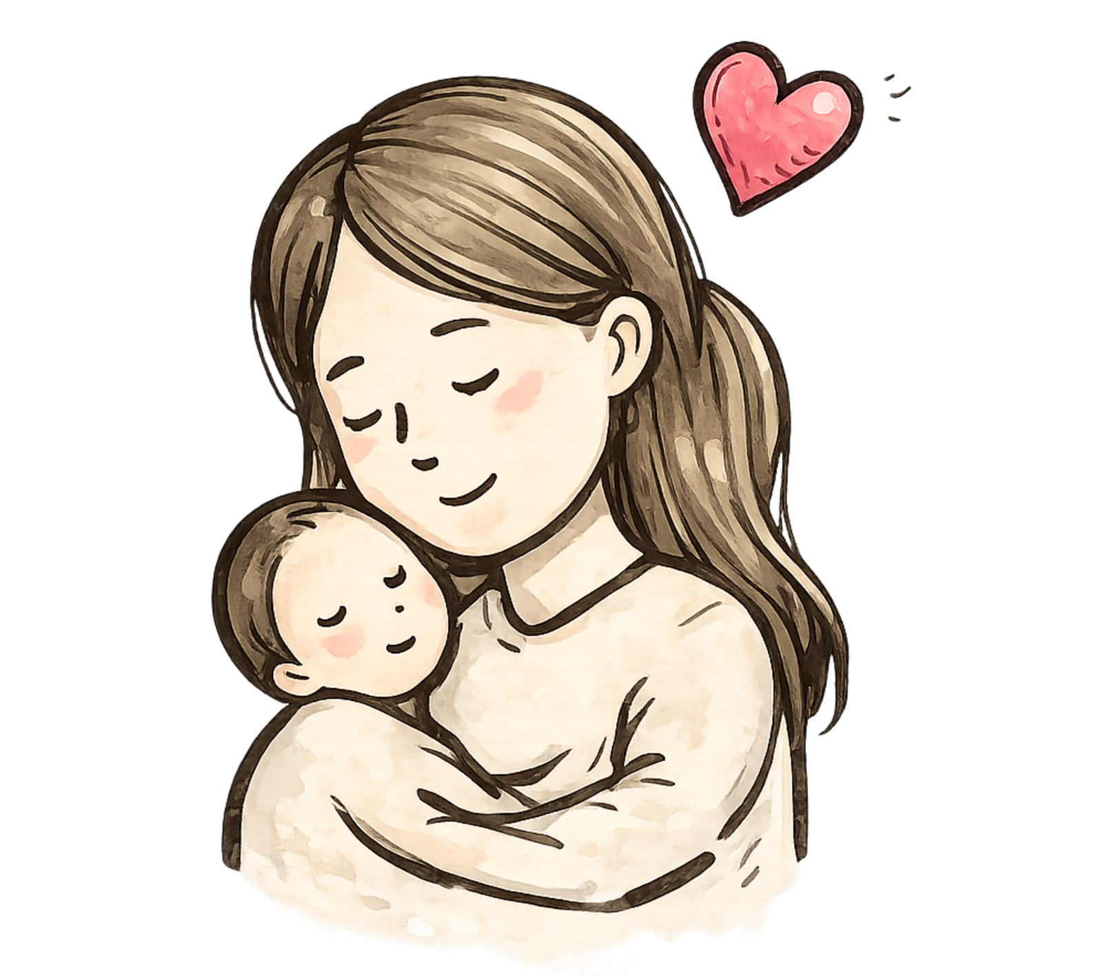 mother and baby icon