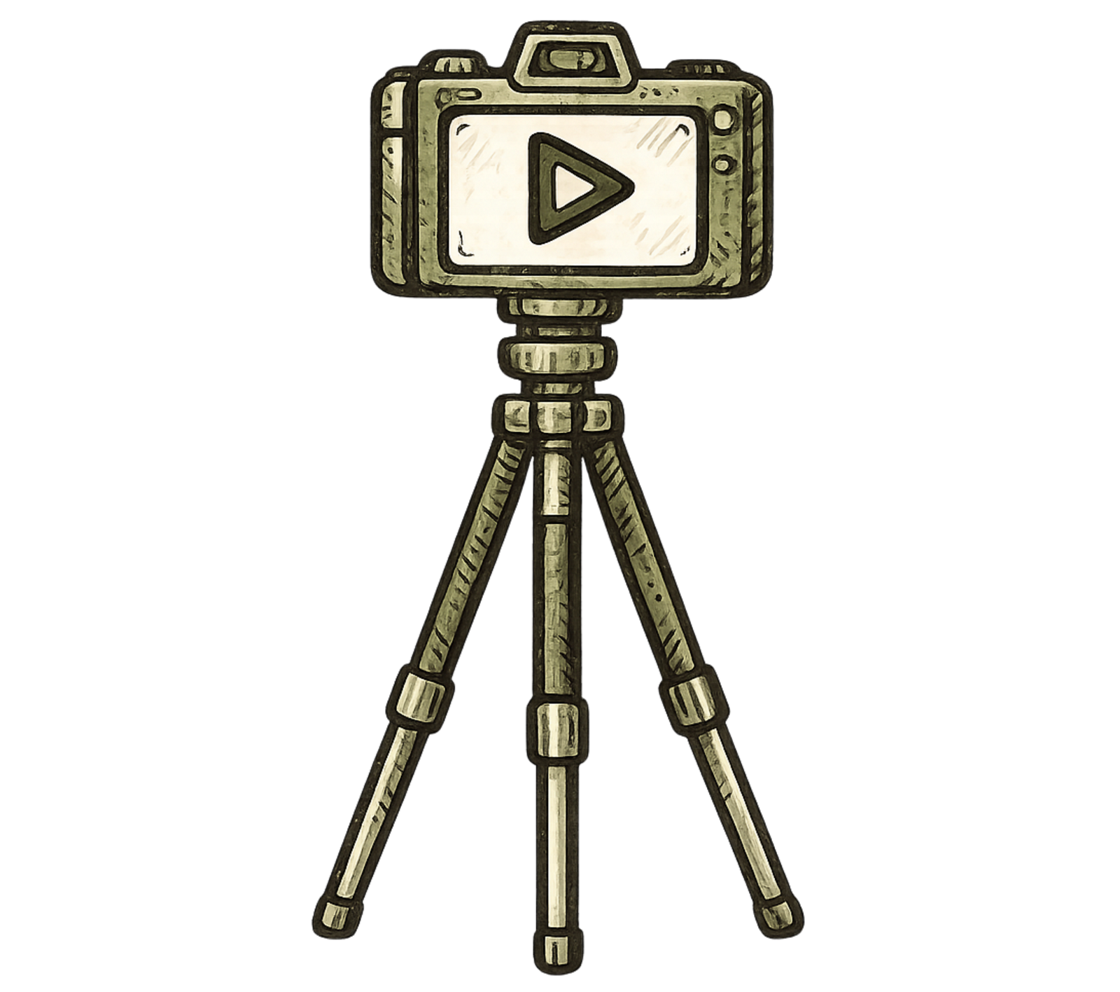 camera on tripod icon